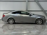 Used Mercedes C220 Sport Edition 170 HP (125 kW) 2014 Silver Coupe