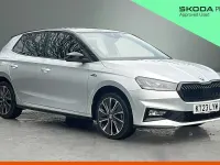 Used Skoda 110 R Monte Carlo 81 HP (59 kW) 2023 Brilliant silver metallic body / black magic pearl effect roof Hatchback