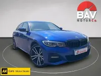 Used BMW 330e M Sport 2020 Blue Sedan