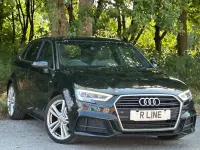 Used Audi A3 Sportback S-Line 110 HP (80 kW) 2016 Black Hatchback