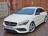 Used Mercedes CLA220 Shooting Brake AMG line 177 HP (130 kW) 2016 White Estate