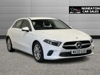 Used Mercedes A180 Executive 136 HP (100 kW) 2020 White Hatchback
