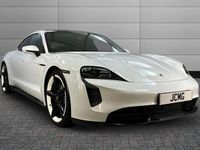 Begagnad Porsche Taycan 500 kW (680 HK) 2020 Vit Sedan