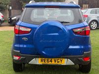 Used Ford Ecosport Titanium 90 HP (66 kW) 2015 Blue SUV