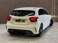 Used Mercedes A180 AMG Line Premium 109 HP (80 kW) 2015 White Hatchback