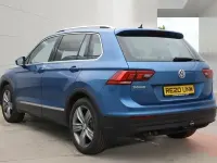 Second-hand VW Tiguan Match 150 CP (110 kW) 2020 Albastru SUV