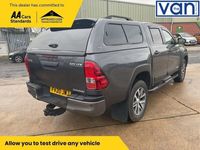 used Toyota HiLux 2.4 INVINCIBLE X 4WD D-4D DOUBLE CAB AUTO 147 BHP with air con, cruise, sat