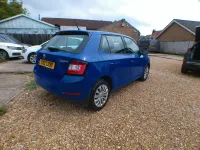 Used Skoda Fabia 75 HP (55 kW) 2020 Blue Hatchback