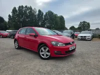 Used VW Golf VII Edition 110 HP (80 kW) 2017 Red Hatchback