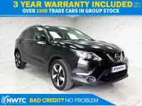 Used Nissan Qashqai N-Connecta 110 HP (80 kW) 2017 Black SUV