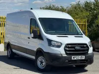 Used Ford Transit 105 HP (77 kW) 2022 White Van