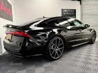 Used Audi A7 S-Line 286 HP (210 kW) 2018 Black Hatchback