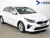 Used Kia Ceed 2020 White Hatchback