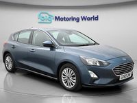 Used Ford Focus Titanium 125 HP (91 kW) 2020 Blue Hatchback