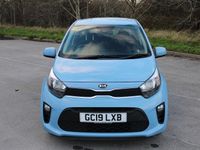 Used Kia Picanto 66 HP (48 kW) 2019 Blue Hatchback