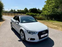 Used Audi A3 Cabriolet Sport 150 HP (110 kW) 2018 White Cabriolet