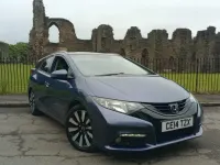 Used Honda Civic SR 120 HP (88 kW) 2014 Blue Estate
