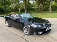 Used Saab 9-3 Cabriolet Aero 2008 Black Cabriolet