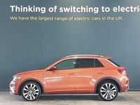 Used VW T-Roc R-line 2019 Orange SUV