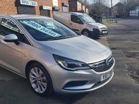 Used Vauxhall Astra 136 HP (100 kW) 2017 Silver Hatchback