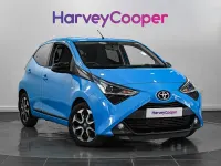 Used Toyota Aygo Trend 72 HP (52 kW) 2019 Blue Hatchback