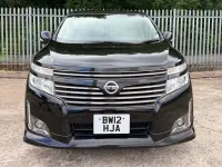Used Nissan Elgrand 2012 Black MPV