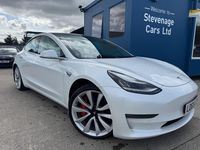 Used Tesla Model 3 Performance 82 kW (112 HP) 2019 White Sedan