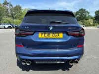 Used BMW X3 Comfort Edition 355 HP (261 kW) 2018 Blue SUV