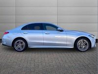 Used Mercedes C300e AMG line 313 HP (230 kW) 2023 Silver Sedan