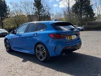 Used BMW 118 M Sport 134 HP (98 kW) 2021 Blue Hatchback