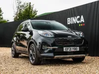 Used Kia Sportage GT-Line S 136 HP (100 kW) 2021 Black SUV