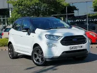 Used Ford Ecosport ST-Line 125 HP (91 kW) 2018 White SUV