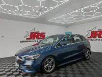 Used Mercedes B200 AMG line 147 HP (108 kW) 2019 Blue Hatchback