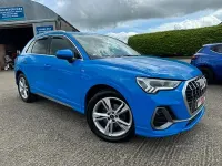 Used Audi Q3 S-Line 150 HP (110 kW) 2022 Blue SUV