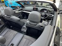 Begagnad Audi A5 Cabriolet S-Line 190 HK (139 kW) 2018 Svart Cab