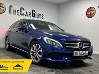 Used Mercedes C220 2017 Blue Estate