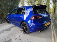 Used VW Golf VII R 2016 Blue Hatchback