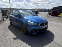 Used BMW 220 M Sport 190 HP (139 kW) 2016 Blue MPV