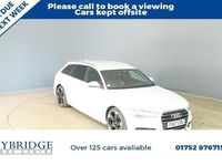 Begagnad Audi A6 S-Line 190 HK (139 kW) 2017 Vit Kombi