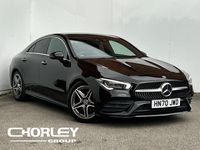 Used Mercedes CLA180 AMG line 136 HP (100 kW) 2020 Black Sedan