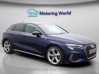Used Audi A3 Sportback S-Line 150 HP (110 kW) 2023 Blue Hatchback