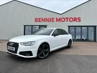 Used Audi A4 Black Edition 2019 White Sedan