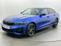 Used BMW 330e M Sport 292 HP (214 kW) 2021 Blue Sedan
