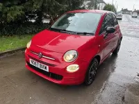 Used Fiat 500 Pop 69 HP (50 kW) 2018 Red Hatchback