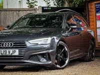 Used Audi A4 Black Edition 150 HP (110 kW) 2019 Grey Estate