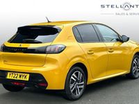 Used Peugeot 208 Allure Premium 102 HP (75 kW) 2022 Yellow Hatchback
