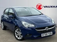Used Vauxhall Corsa 90 HP (66 kW) 2018 Blue Hatchback