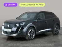 Used Peugeot e-2008 GT 100 kW (136 HP) 2023 Black SUV