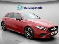 Used Mercedes A180 Executive 136 HP (100 kW) 2022 Red Hatchback