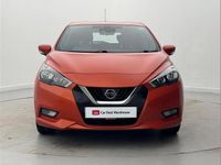 Used Nissan Micra Acenta 91 HP (66 kW) 2021 Orange Hatchback